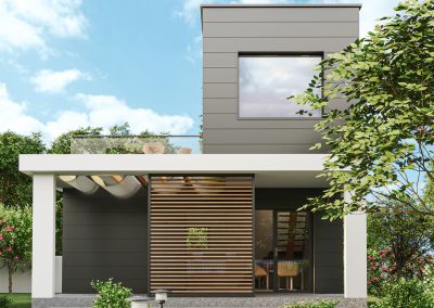 casa modulara cu etaj