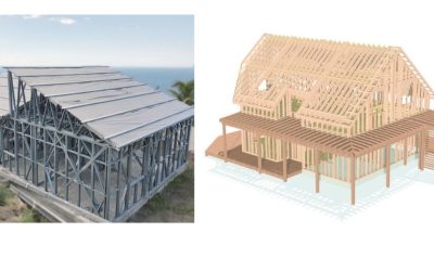 Case modulare pe structura metalica vs case modulare lemn